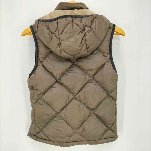 エディーバウアー Eddie Bauer EB800 FILL POWER フーデッド ダウンベスト フード着脱可 レディース PXS