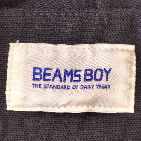 ビームスボーイ BEAMS BOY エプロン ラップ デニム ジャンパースカート レディース