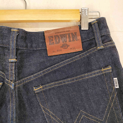 エドウィン EDWIN 404 INTERNATIONAL BASIC ジップフライデニムパンツ メンズ 33