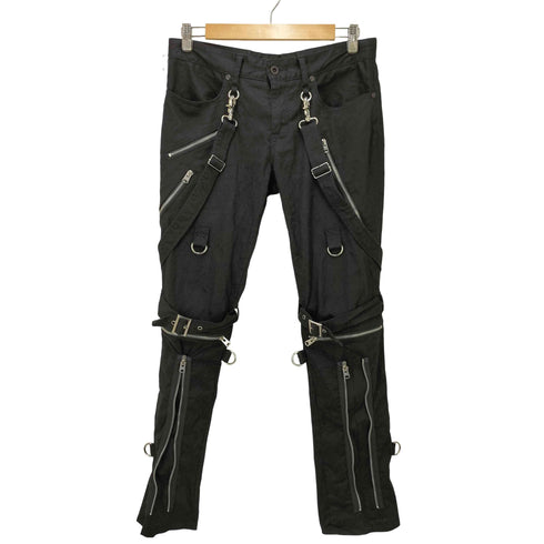 シヴァーライズ CIVARIZE サスペンダー付 ボンテージ スキニーカーゴパンツ メンズ JPN:46