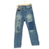 リーバイスヴィンテージクロージング Levis Vintage Clothing 1915モデル 501XX シンチバック ステッチダメージデザインボタンフライデニムパンツ レディース W29