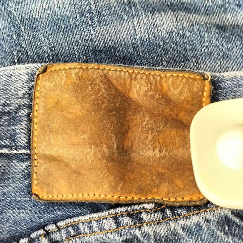 リーバイスヴィンテージクロージング Levis Vintage Clothing 1915モデル 501XX シンチバック ステッチダメージデザインボタンフライデニムパンツ レディース W29