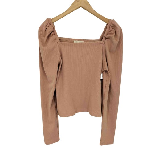 リエンダ rienda パフショルダーカットTOP レディース FREE