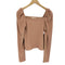 リエンダ rienda パフショルダーカットTOP レディース FREE