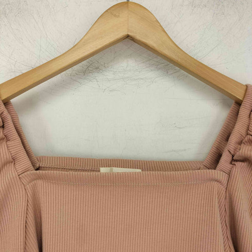 リエンダ rienda パフショルダーカットTOP レディース FREE