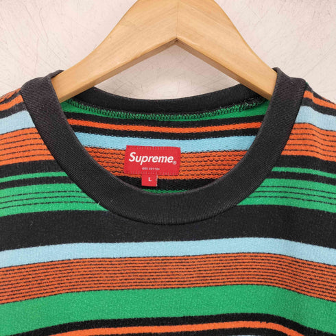 シュプリーム Supreme Multi Stripe SS Top メンズ import:L