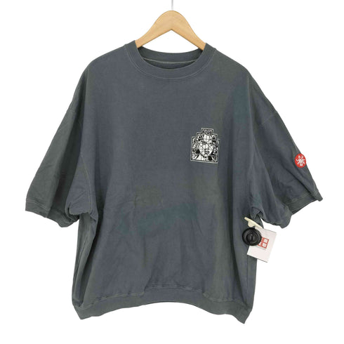 シーイー C.E OVERDYE ZIG-PATCH SHORT SLEEVE CREW NECK メンズ L