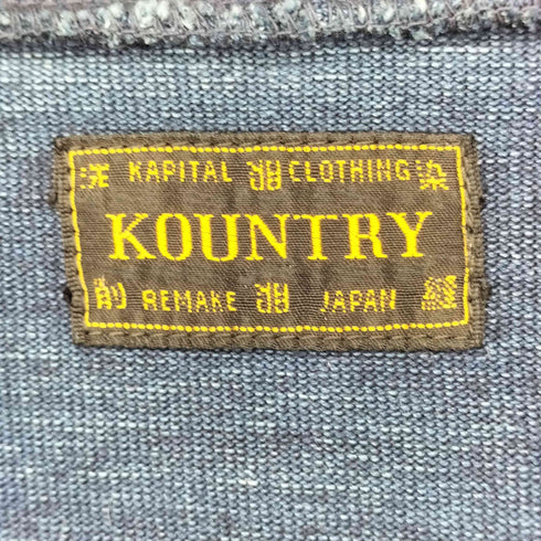 キャピタル KAPITAL KOUNTRY 度詰 IDG BONE スウェットカーディガン メンズ 2
