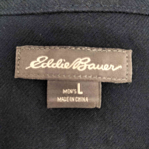 エディーバウアー Eddie Bauer 00S RELAXED FIT L/S ワークシャツ メンズ JPN:L