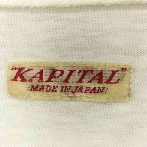 キャピタル KAPITAL Jersey Bandana HUGE T メンズ JPN:3