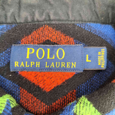 ポロラルフローレン POLO RALPH LAUREN ネイティブ柄 L/S シャツ メンズ JPN:L