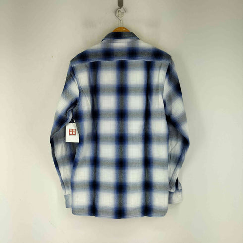 ヒューストン HOUSTON OMBRE CHECK VIYELLA SHIRT メンズ JPN:L