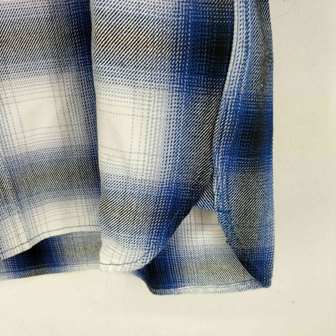 ヒューストン HOUSTON OMBRE CHECK VIYELLA SHIRT メンズ JPN:L