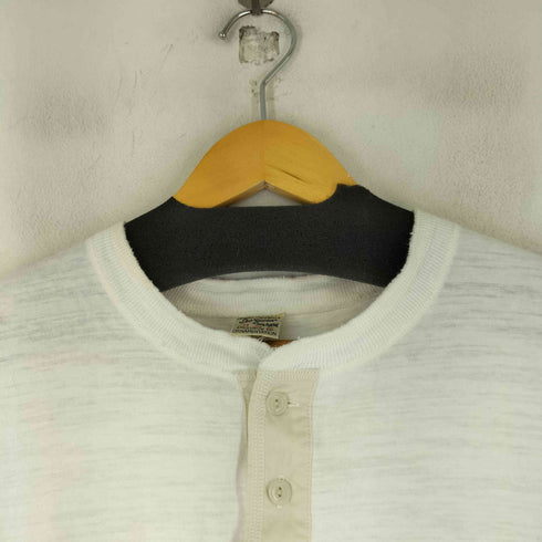 バズリクソンズ BUZZ RICKSONS SLUB YARN HENLEY NECK T-SHIRT メンズ JPN:M