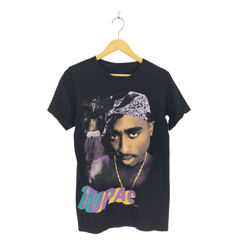 フロントプリントラップTシャツ メンズ S
