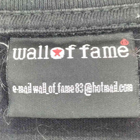 ウォールオブフェイム wall of fame 両面プリント S/S バンドTシャツ メンズ