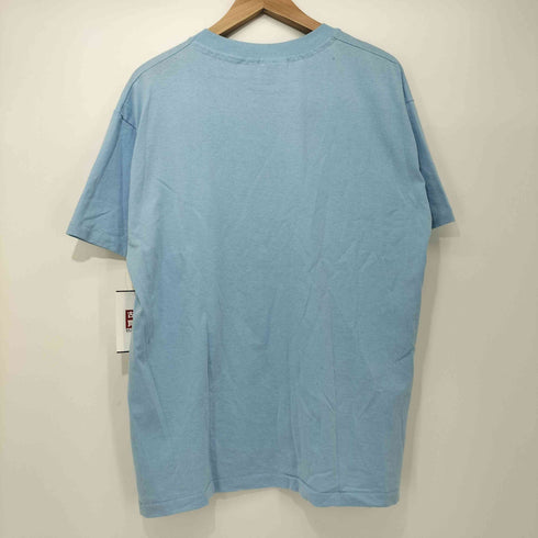 ヘインズ Hanes 90s USA製 裾/袖シングル フロントプリント クルーネック Tシャツ メンズ import:L