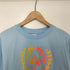 ヘインズ Hanes 90s USA製 裾/袖シングル フロントプリント クルーネック Tシャツ メンズ import:L