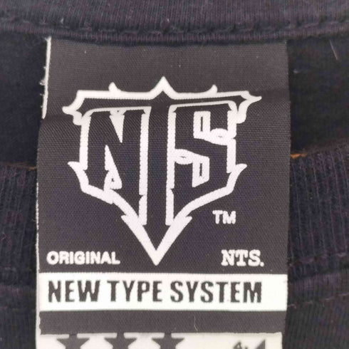 New type system グラフィック 半袖 バンド Tシャツ メンズ JPN:L
