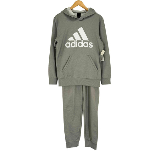 アディダス adidas ビッグロゴ フーディ スウェット パーカー スウェットパンツ メンズ