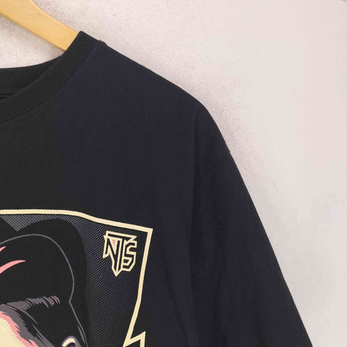 New type system グラフィック 半袖 バンド Tシャツ メンズ JPN:L