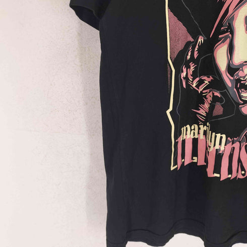 New type system グラフィック 半袖 バンド Tシャツ メンズ JPN:L
