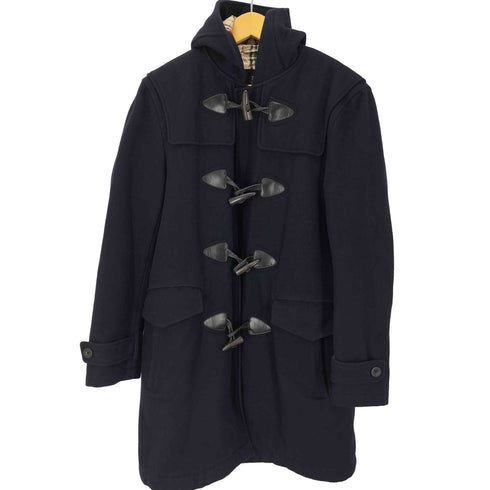 バーバリーブラックレーベル BURBERRY BLACK LABEL Cashmere & Wool Duffle Long Coat 裏地ノバチェック カシミヤ ウール ダッフル ロング コート メンズ import:L