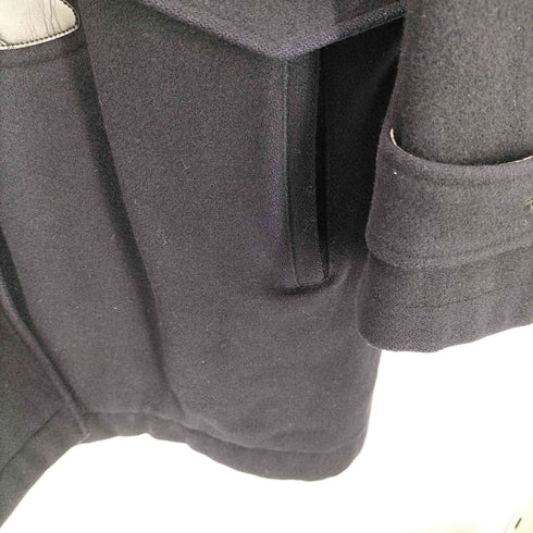 バーバリーブラックレーベル BURBERRY BLACK LABEL Cashmere & Wool Duffle Long Coat 裏地ノバチェック カシミヤ ウール ダッフル ロング コート メンズ import:L