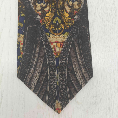 ジャンフランコフェレ GIANFRANCO FERRE 総柄シルクネクタイ メンズ