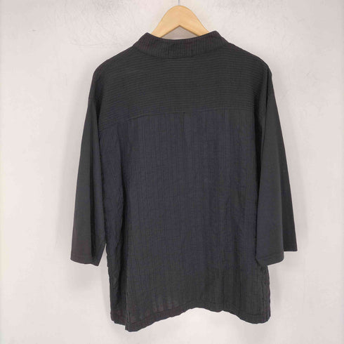 sinjivi collection コットン 前立てレース装飾 ピンタック シャツ レディース import:M