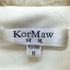 Kor Maw スタンドカラー 比翼ジャケット 襟ファー スタッズ レディース 11