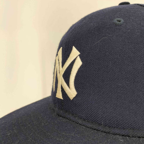 ニューエラ NEW ERA 59FIFTY ソフトバックラム BLACK LABEL NY クーパーズタウン ウール 58.7cm メンズ 7 3/8