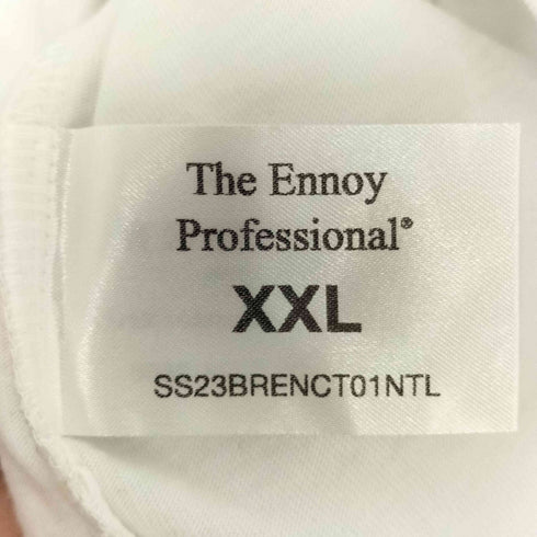 ザエンノイプロフェッショナル The Ennoy Professional ラバーロゴクルーネックTシャツ メンズ JPN:XXL