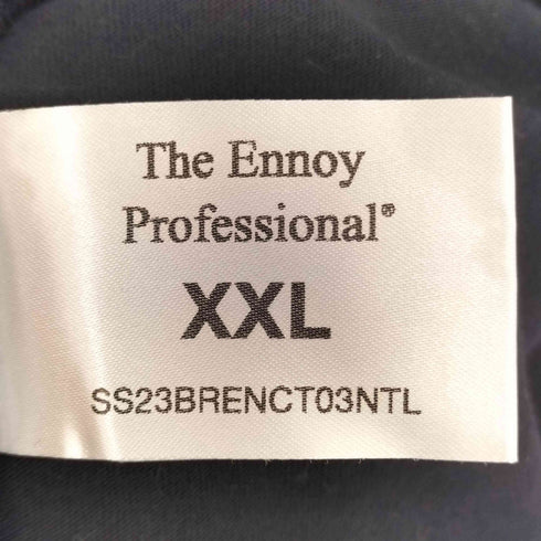 ザエンノイプロフェッショナル The Ennoy Professional ラバーロゴ長袖Tシャツ メンズ JPN:XXL