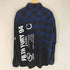 ネイバーフッド NEIGHBORHOOD FADE/C-SHIRT LS ロゴプリントネルシャツ メンズ JPN:L