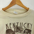 80-90S GRUMBLES USA製 KENTUCKY プリント Tシャツ 袖シングル メンズ import:M