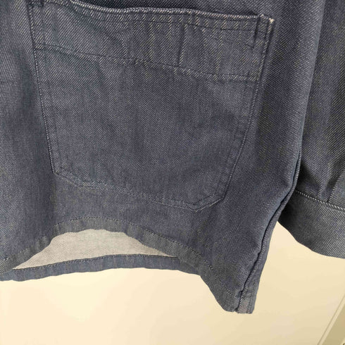 シャンブレー カバーオール ジャケット メンズ