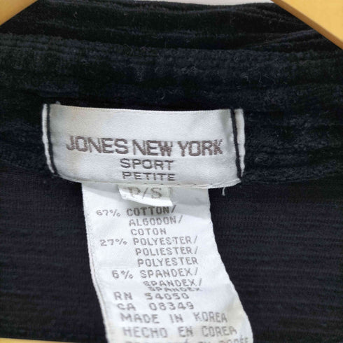 ジョーンズニューヨーク JONES NEW YORK SPORT PETITE YBS ハーフジップ コーデュロイ プルオーバー シャツ メンズ P/S