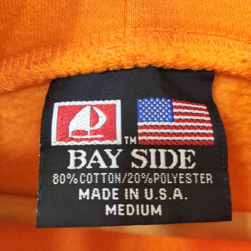 ベイサイド BAYSIDE USA製 高視認性 プルオーバーパーカー メンズ M