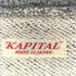 キャピタル KAPITAL チャコール杢裏毛BIGクルースウェット メンズ JPN:2