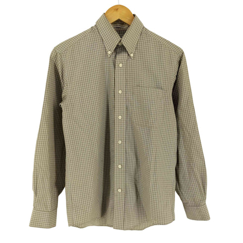 エルエルビーン L.L.Bean WRINKLE RESISTANT ボタンダウンチェックシャツ メンズ XS
