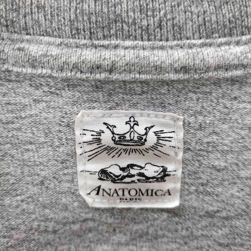 アナトミカ ANATOMICA USA製 コットン レーヨン ポケ付き S/S Tシャツ メンズ JPN:L