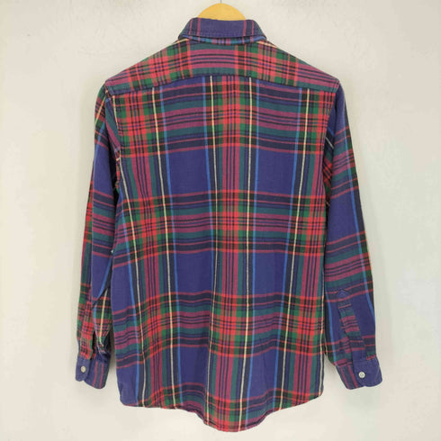 エルエルビーン L.L.Bean USA製 ボタンダウン ネルシャツ レディース import:S