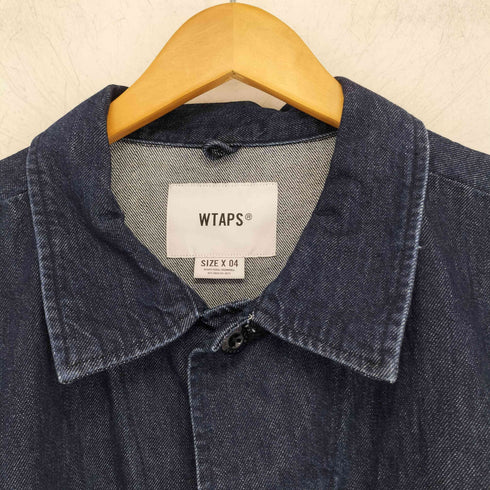 ダブルタップス WTAPS JMOD/LS/COTTON.DENIM.PASTHG バックロゴジャングルデニムジャケット メンズ JPN:4