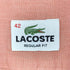 ラコステ LACOSTE REGULAR FIT ボタンダウン リネンシャツ メンズ 42