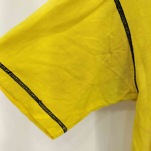 チャンピオン Champion 70-80s USA製 バータグ UC DAVIS プリント 半袖クルーネッTシャツ メンズ L
