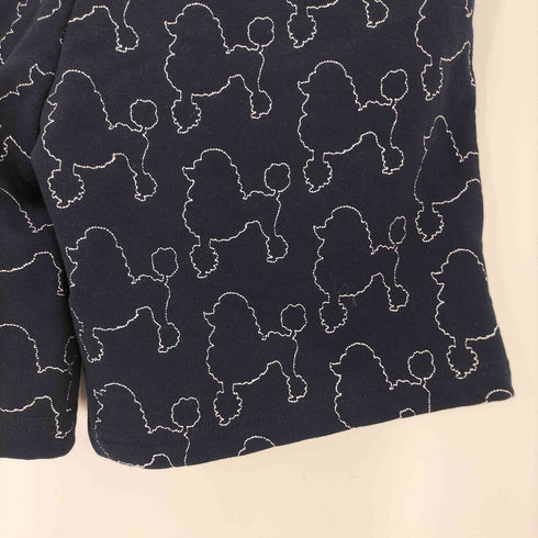 ティーモダンストリートウエア TTT_MSW 26SS Dog embroidery half pants メンズ JPN:S