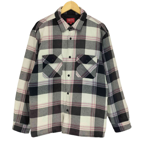 シュプリーム Supreme 20FW Quilted Flannel Shirt メンズ L
