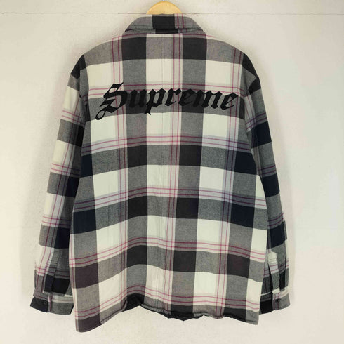 シュプリーム Supreme 20FW Quilted Flannel Shirt メンズ L