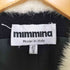 MIMMINA イタリア製 ファーカラー ウールコート レディース 42/8